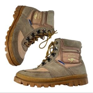 kangaROOS Brown and Tan Water Resistant Boots